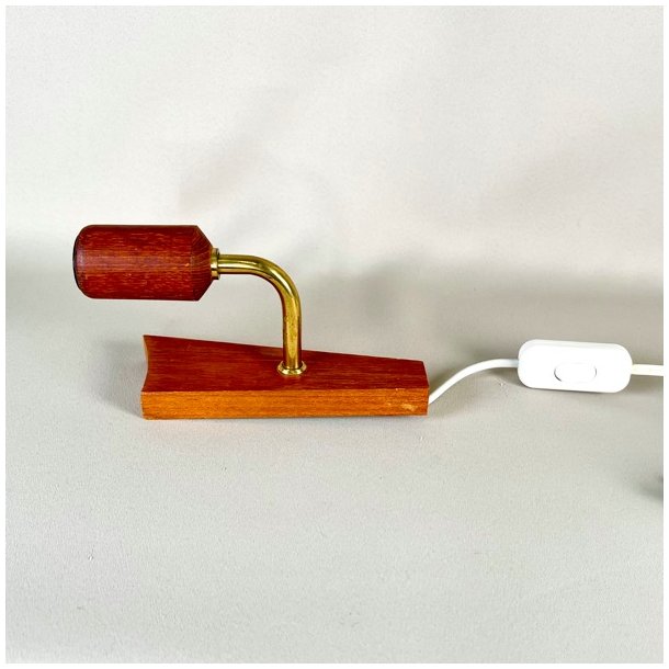 Retro vglampe - teak