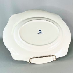 Serveringsfad stort - engelsk porceln, Old Britain Castles