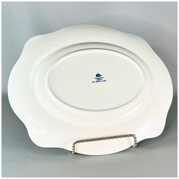 Serveringsfad stort - engelsk porceln, Old Britain Castles