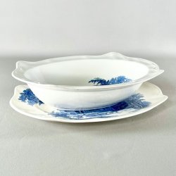 Serveringsst i 2 dele  - engelsk porceln, Haddon Hall 