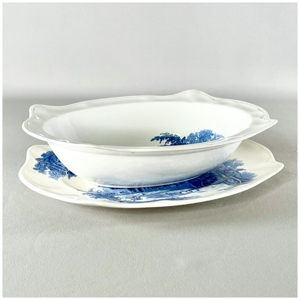 Serveringsst i 2 dele  - engelsk porceln, Haddon Hall 