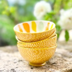 Lille tapasskl - gul