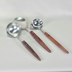 Serveringsbestik m/teak