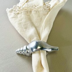 Servietringe musling fra Sia (par a' 2 stk)