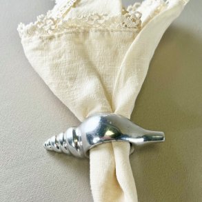 Servietringe musling fra Sia (par a' 2 stk)