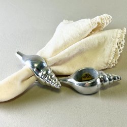 Servietringe musling fra Sia (par a' 2 stk)