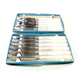 Knive - middagsknive (11 stk samlet) fra Sheffield 