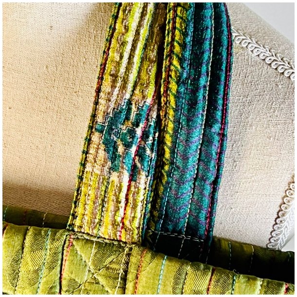 Shopper - quiltet silke 