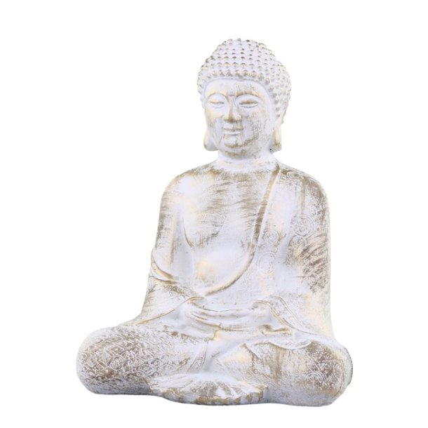 Vittel Buddha m/guld mnster 