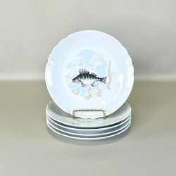 Fisketallerken med 3 blonder - Seltmann Weiden