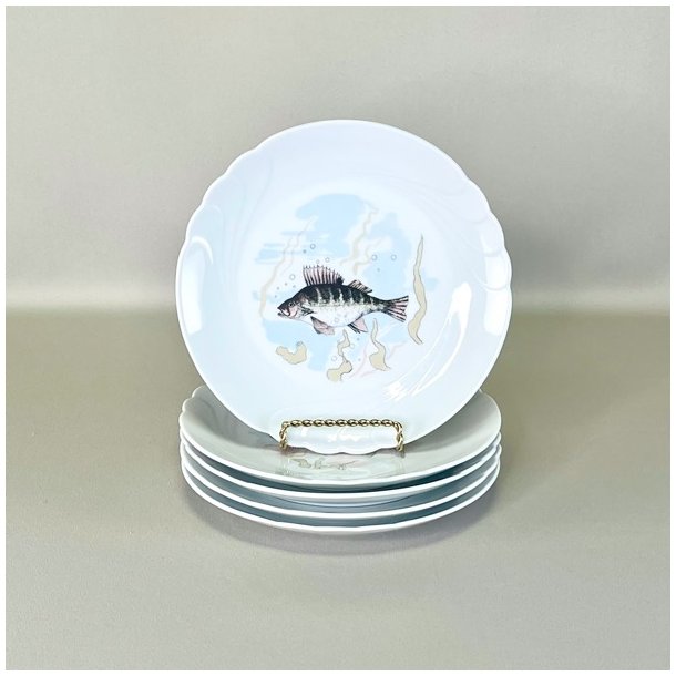 Fisketallerken med 3 blonder - Seltmann Weiden