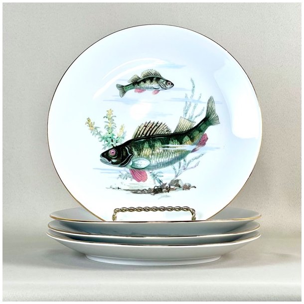 Fisketallerken - retro fra Kahla 