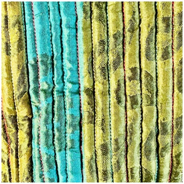 Shopper - quiltet silke 