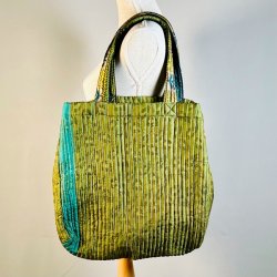 Shopper - quiltet silke 