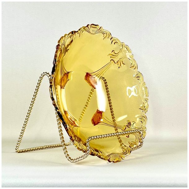 Glasskl - gylden m/fdder