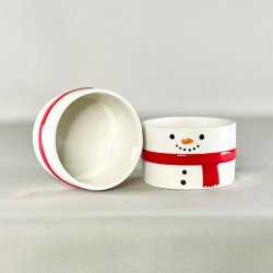 Juleskle (st a' 2 stk samlet) - snemand