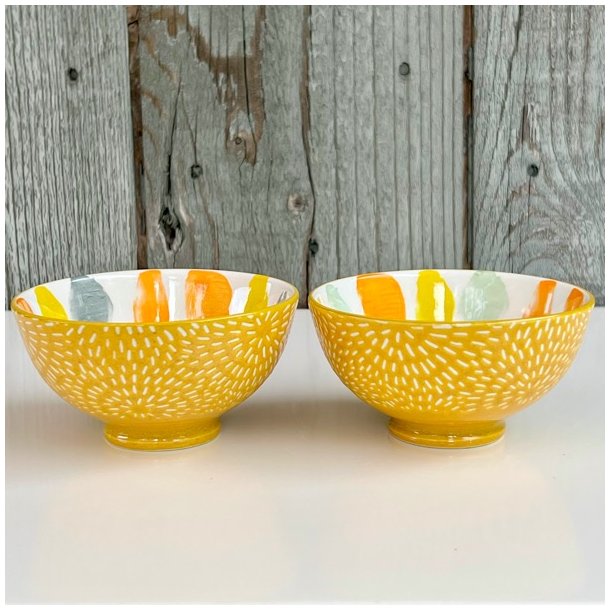 Lille tapasskl - gul