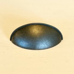 Sklegreb - apotekergreb, bruneret messing