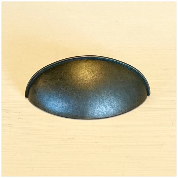 Sklegreb - apotekergreb, bruneret messing