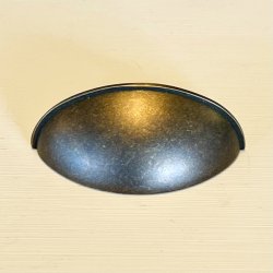 Sklegreb - apotekergreb, bruneret messing