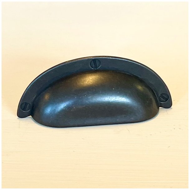 Sklegreb - sort m/synlig skrue effekt (genbrug)