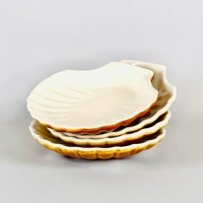 Muslingeskl - brunlig, fransk