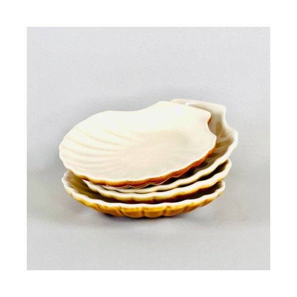 Muslingeskl - brunlig, fransk