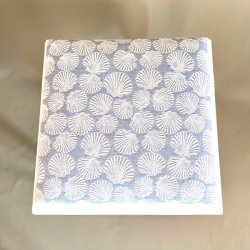 Skammel med muslingestof - SOLGT