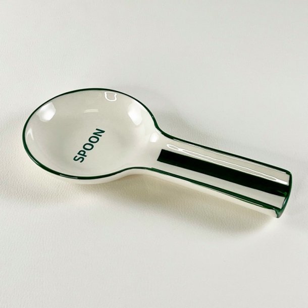 Skesttte - "Spoon" med grn kant