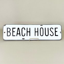 Skilt - Beach House 