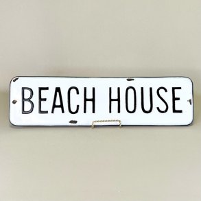 Skilt - Beach House 