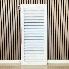 Skodde m/patina - hvid, 45 x 105 cm