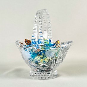 Glasskl m/hank - krystal 