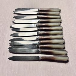 Knive - frugtknive med spids (12 stk)