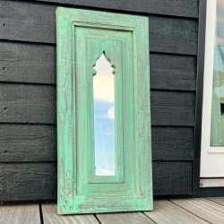 Spejl - Indien, lysegrn