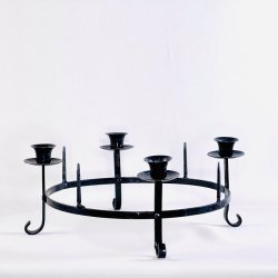 Adventsstage - smedejern med spyd