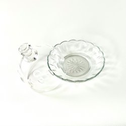 Osteklokke p� fad - rund 