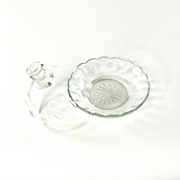 Osteklokke p� fad - rund 