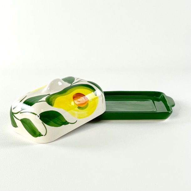 Smrboks p fad - porceln, grn