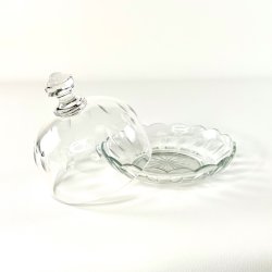 Osteklokke p� fad - rund 