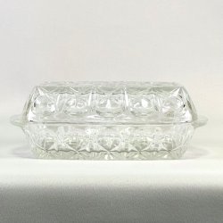 Smrboks i presset glas 