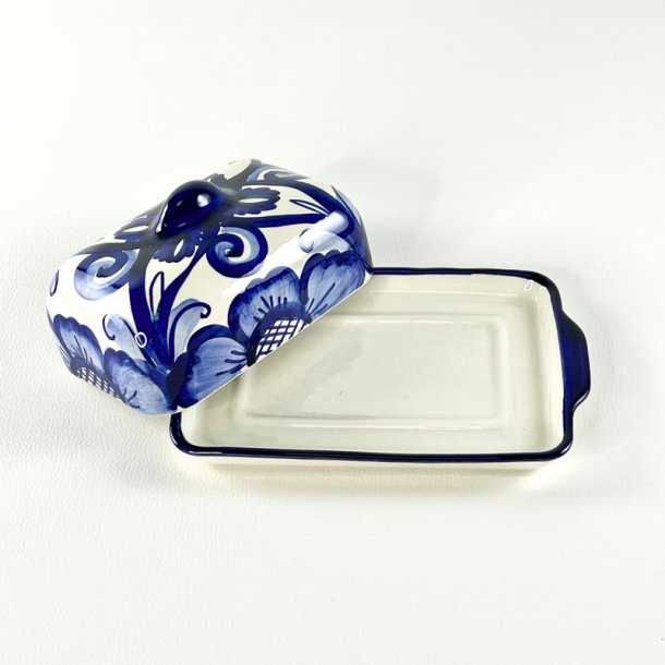 Smrboks p fad - porceln, bl