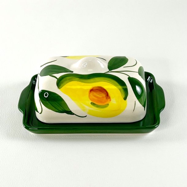 Smrboks p fad - porceln, grn