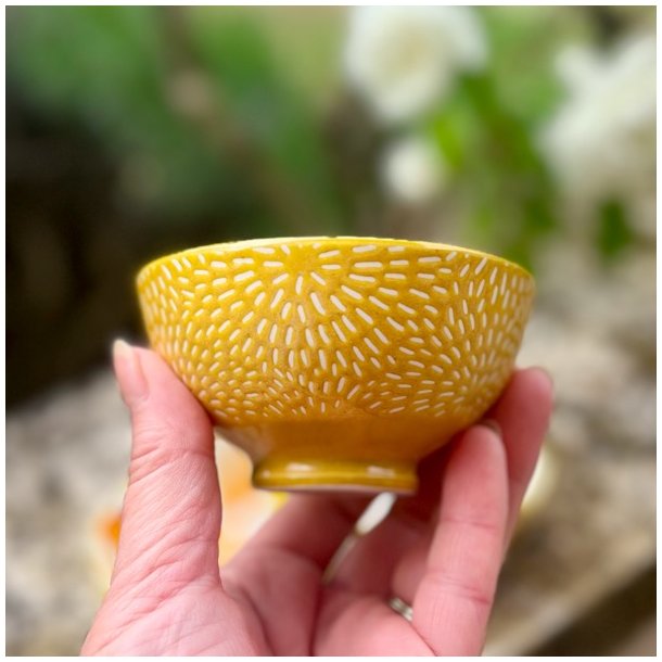 Lille tapasskl - gul