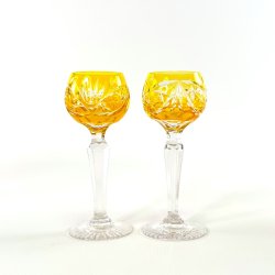 Snapseglas - B�hmisk krystal (10 stk samlet) 