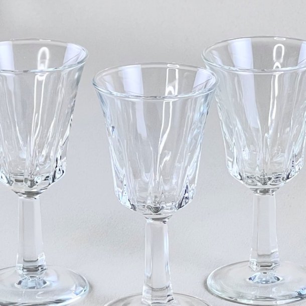 Snapseglas - likrglas, franske (7 stk)