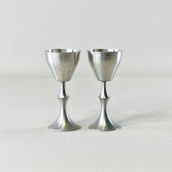 Snapseglas i tin - Carl Hansen 