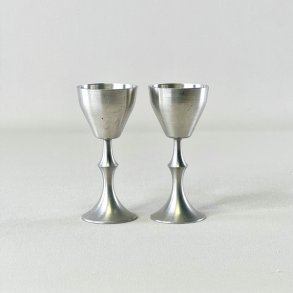 Snapseglas i tin - Carl Hansen 