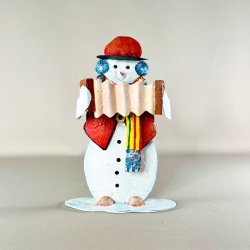 Julepynt - musikalske snemnd i metal (st a' 3 stk samlet) 