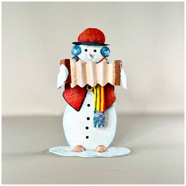 Julepynt - musikalske snemnd i metal (st a' 3 stk samlet) 